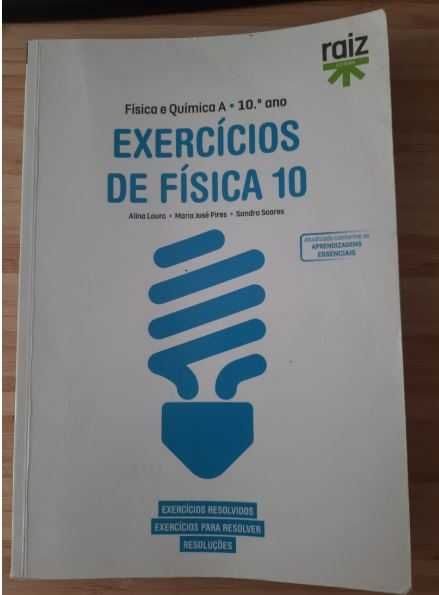 Exercícios de Física 10.º ano