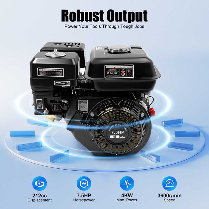 Motor 4 tempos 212c ohv