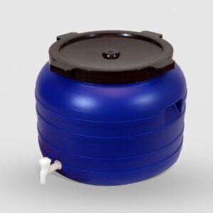 Бочка 100 л з краном з харчового пластику