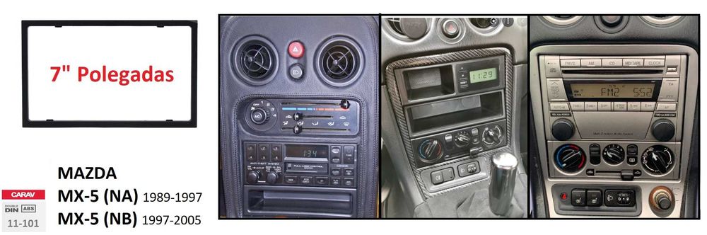 Rádio 2DIN • MAZDA MX-5 (Miata) • Android MX5 NA NB NC [4+64GB]