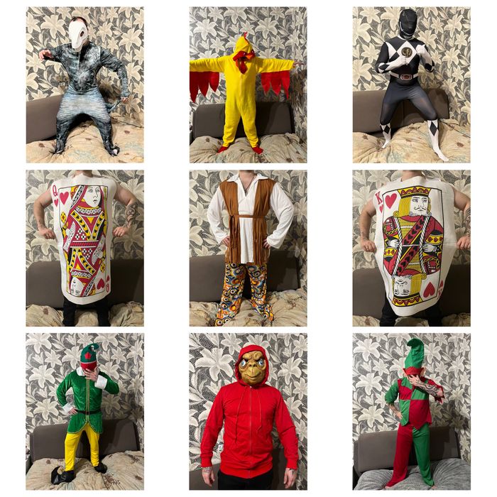 Мужской взрослый карнавальный костюм косплей аниматор праздник