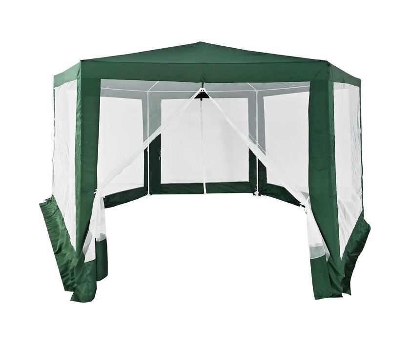 PAWILON OGRODOWY NAMIOT Handlowy altana + moskitiera 4x4m