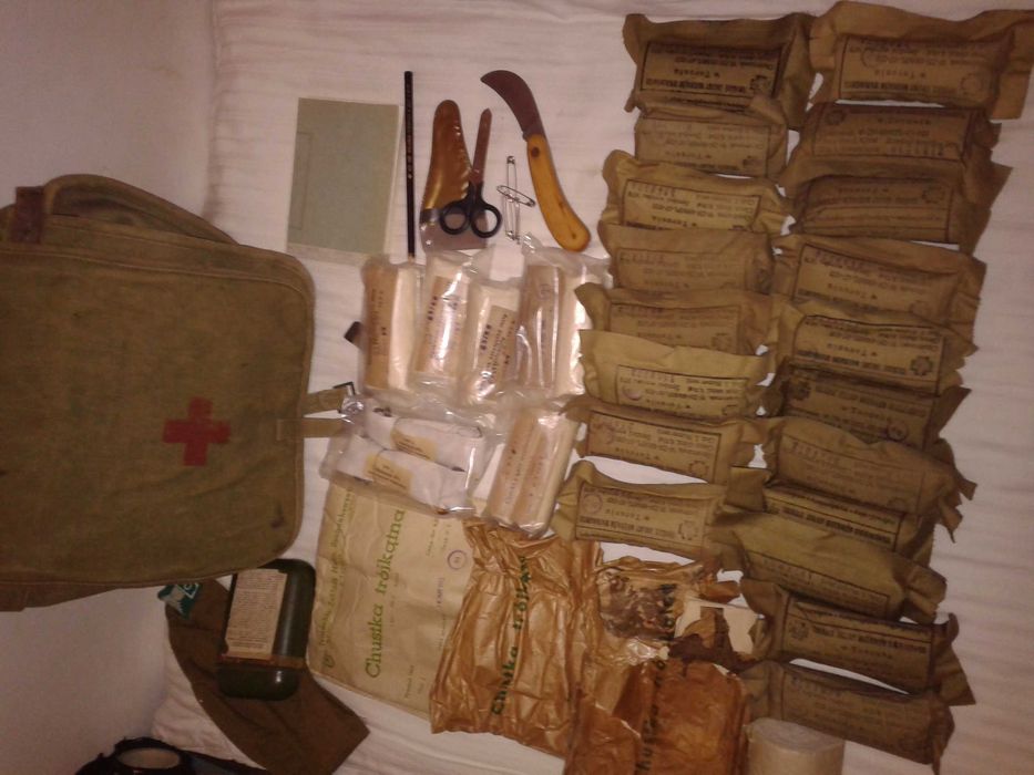 Torba sanitariusza, sanitarna, medyczna, wojskowa S z wyposażeniem LWP