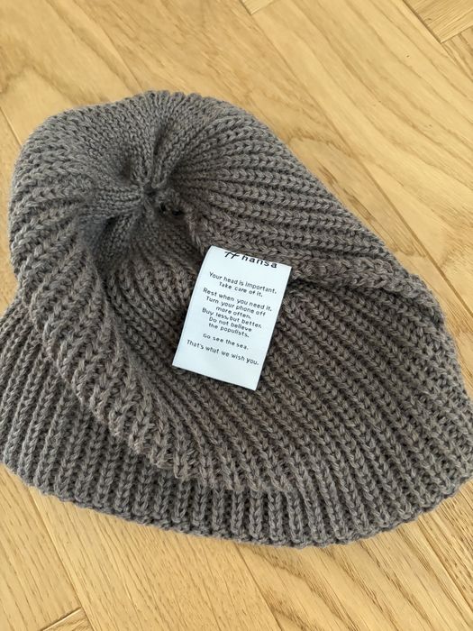 Nowa oryginalna czapka HANSA wełna merino!