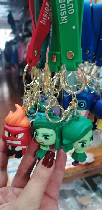 Porta chaves das emoções  Divertida Mente