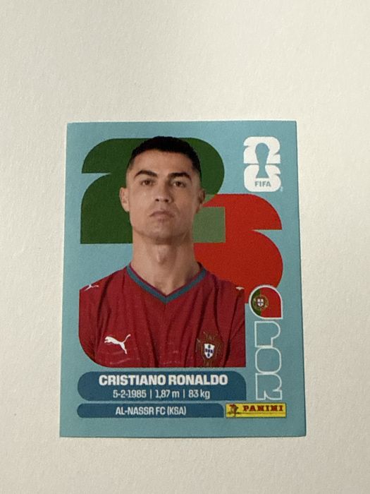 Cromos do mundial 2026