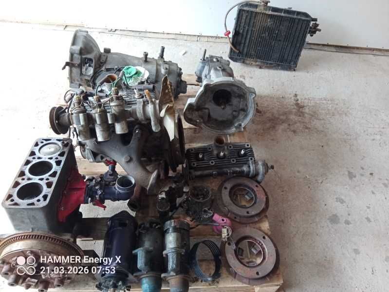 Syrena części silnik, skrzynia