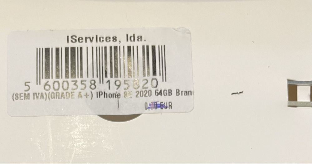 Iphone  SE 2020 64Gb branco