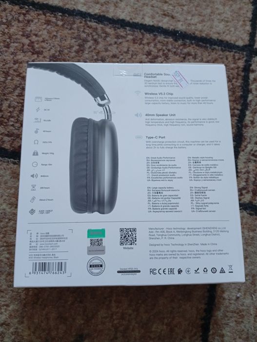 Нові Накладні Навушники Блютуз.