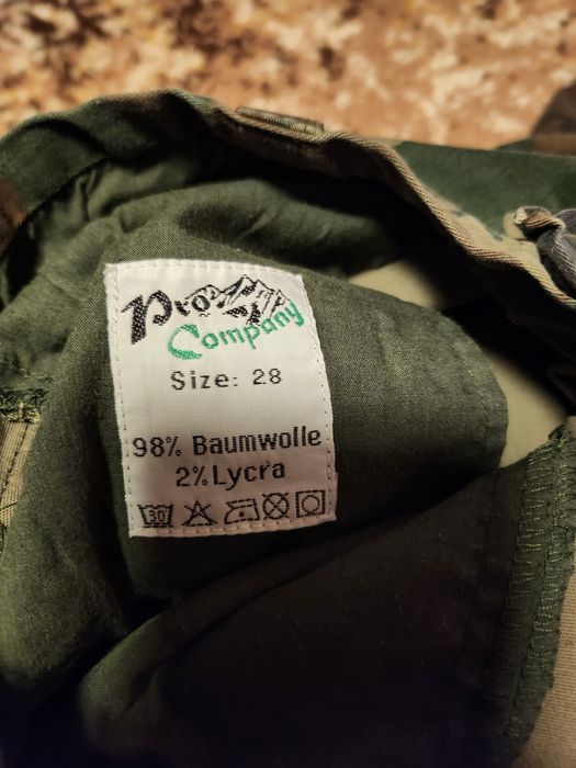 Spodnie dzwony moro khaki S/M pro company