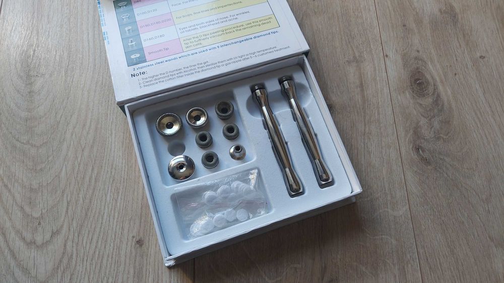 Mikrodermabrazja diamentowa 3w1 NV-903L +Sono+Peel