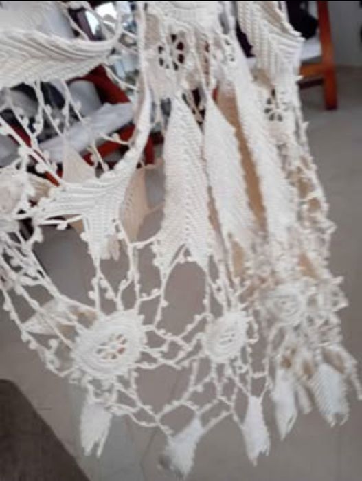 Toalha renda artesanal