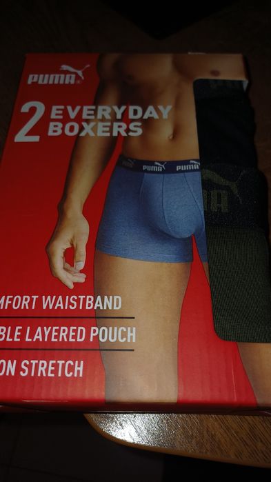 Bokserki puma rozmiar L Dwupak -  nowe