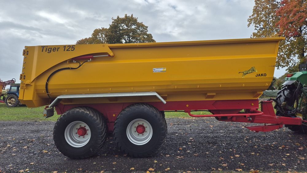 Przyczepa wywrotka Jako Tigier 125 13t miedena beco