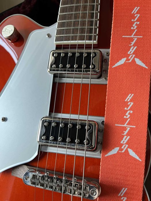 Gretsch G5420LH (Orange Stain) – leworęczna gitara + futerał i dodatki