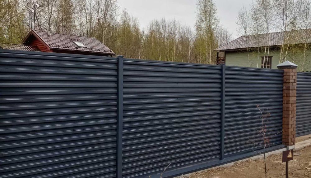 Забор из профнастила. 3Д сетка, жалюзи.Ворота, калитки, навес под ключ