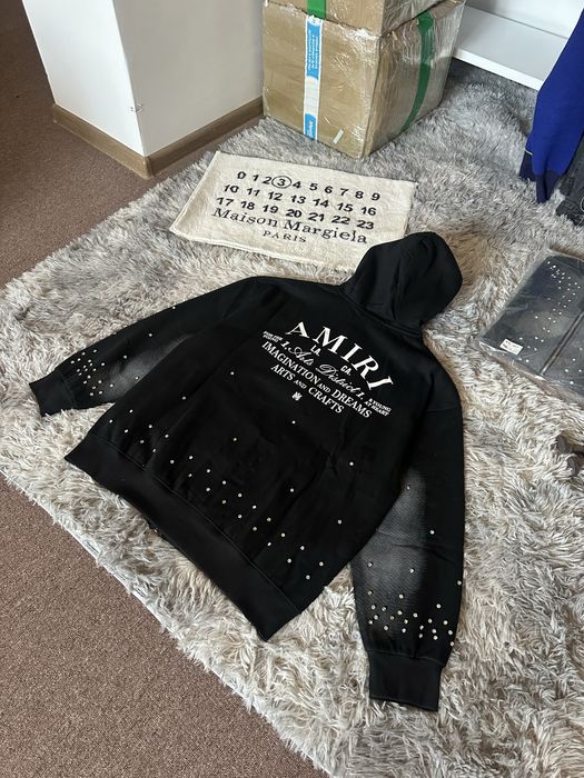 Зіп Худі Amiri Зіпка Амірі Zip hoodie drip dril black