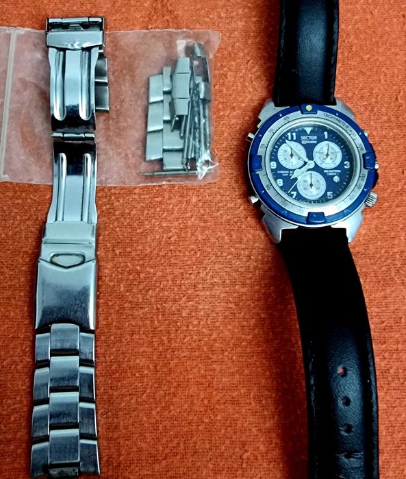 Relógio Sector Expander Óptimo duas Pulseiras + Caixa