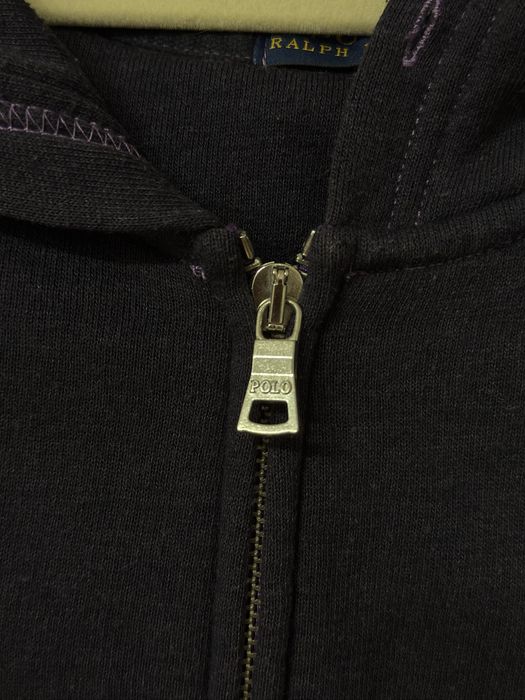 Bluza Polo Ralph Lauren S damska fioletowa nowsza kolekcja rozsuwana