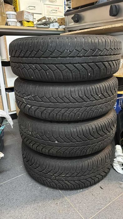 4 jantes 15'' com pneus com muito piso