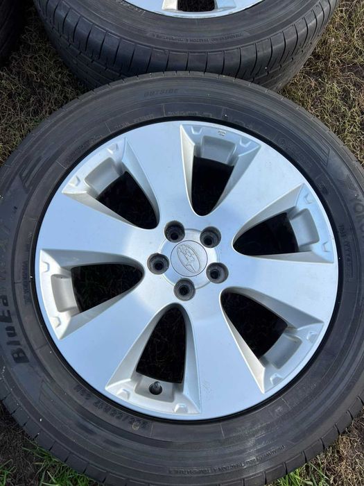 Felgi 17 5x100 Subaru Forester Impreza Legacy Outback XV ET48 Oryginalne Alufelgi