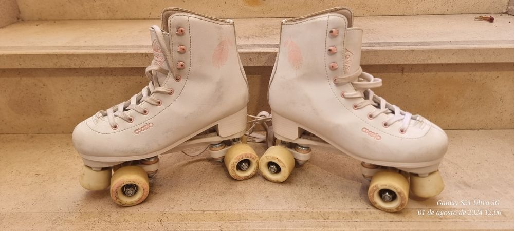 Patins criança como novos