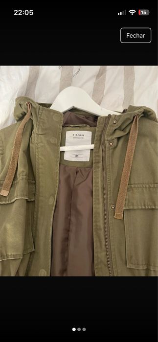 Casaco caqui tifossi