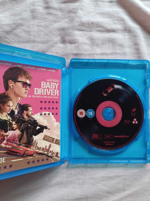 Blu Ray do filme "Baby Driver" (portes grátis)