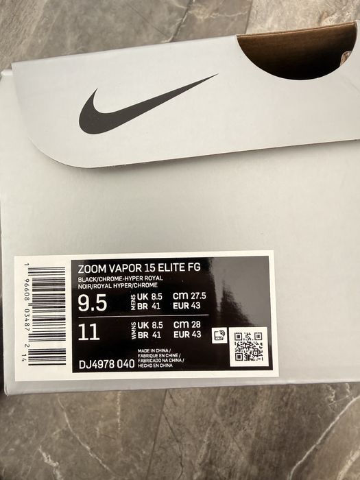 Zoom Vapor 15 Elite FG