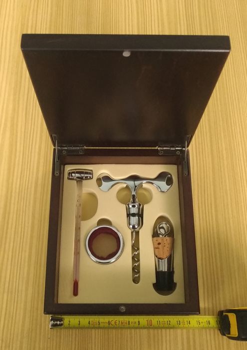 Estojo Vinho de Luxo