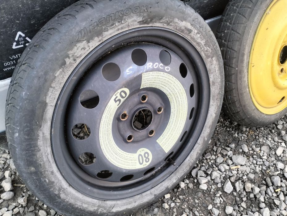 Koło dojazdowe zapasówka  16 VW Scirocco  audi
