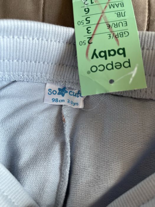 Штани Pepco р.98 без, спортивні, бавовняні без утеплення