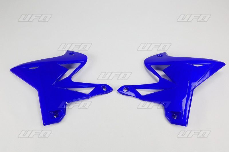 tampas laterais de radiador ufo azul yamaha yz 125 / 250