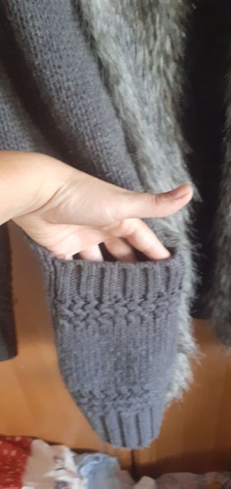 Ciepły swetr sweter r. 38