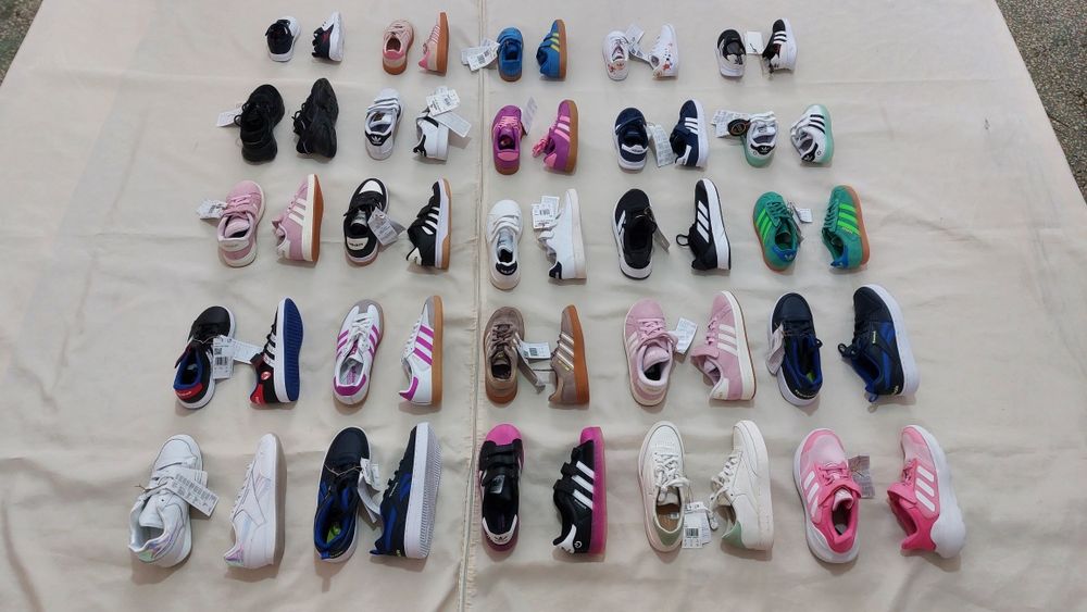 Дитяче взуття Adidas Reebok  оптом сток