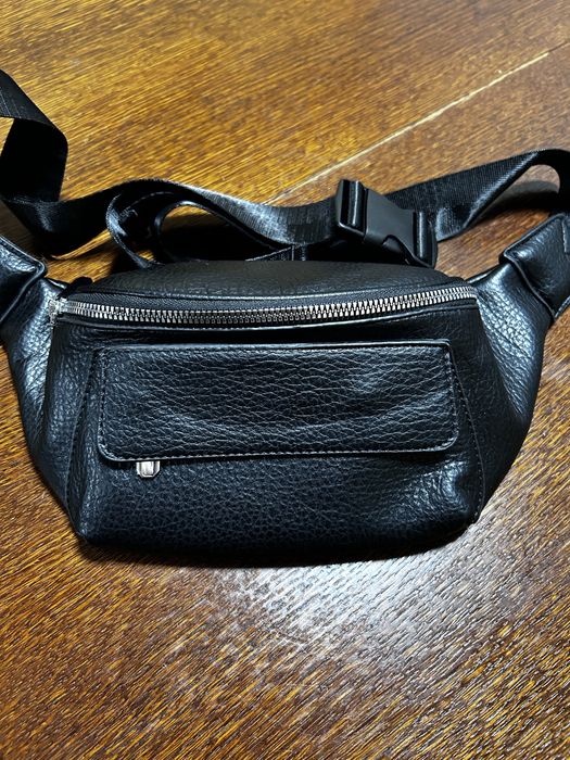 Сумка-бананка мужская эко