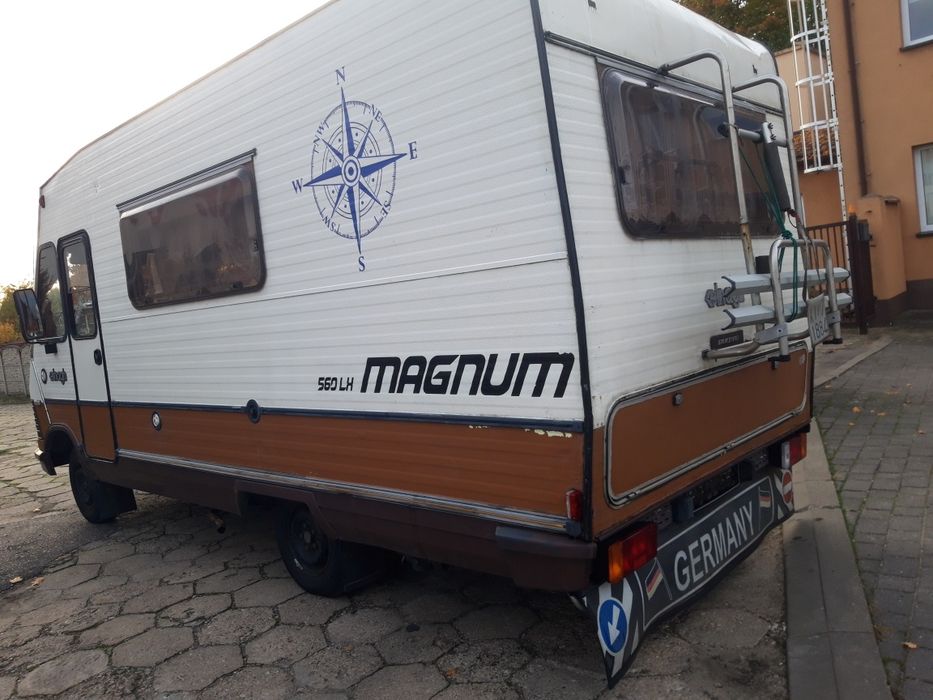 Kamper Integra Fiat  ducato 2.5D wersja  Magnum  OLDTIMER! Zamiana!