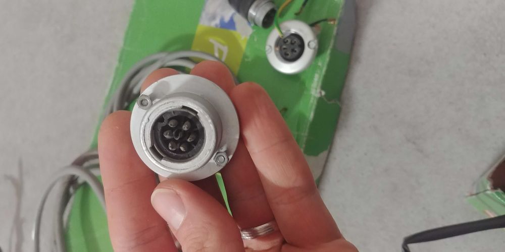 Złącza okrągłe bindery z wtyczkami przemysłowe