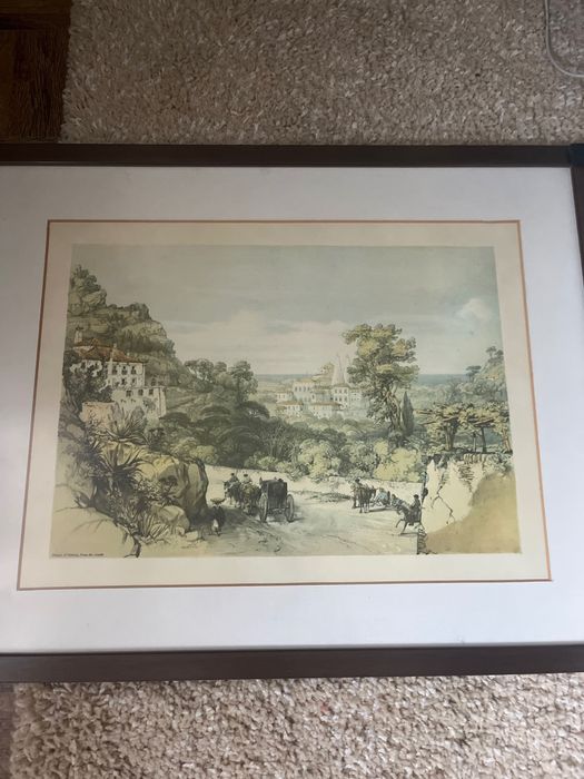 Quadros e molduras em ótimo estado