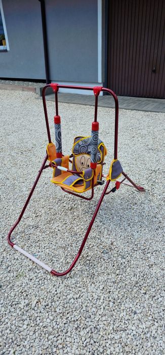 Huśtawka dla dziecka domowa rozkładana