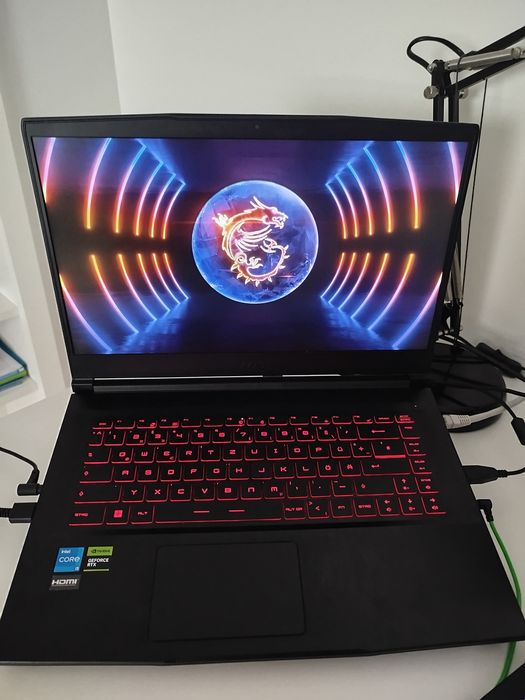 Portátil MSI Thin com upgrade