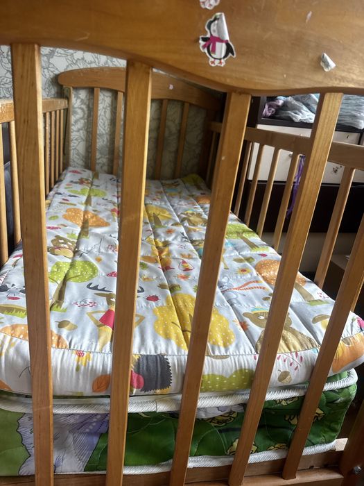 Матрас матрац в манеж дитячу кроватку