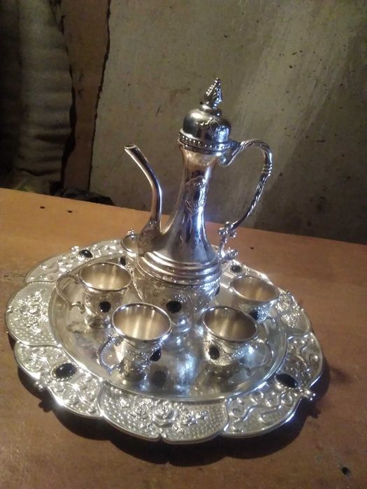 Сервиз кофейный мельхиор