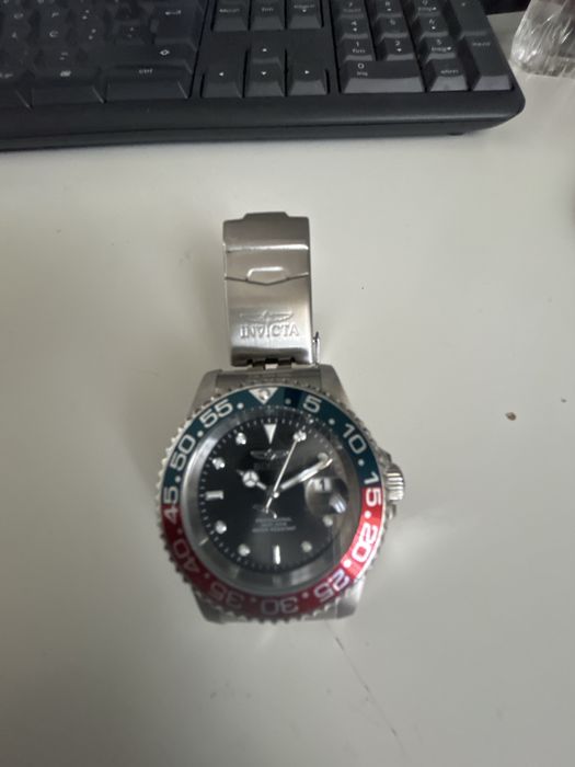 Relogio Invicta-quartz pulseira jubileu