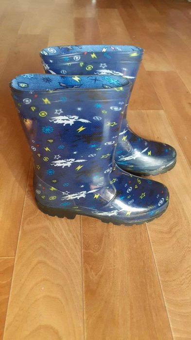 Гумові чобітки зі зйомним хутром