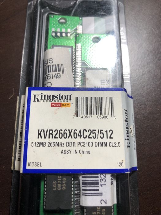 Placa de  memoria Kingston