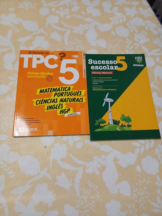 Fichas de teste de avaliação Ciências Naturais 5.ano