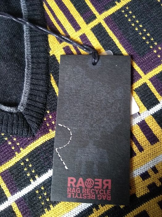 NOWY  Made in Italy, Elegancki męski sweter, 50% Merino, Rozmiar M/L