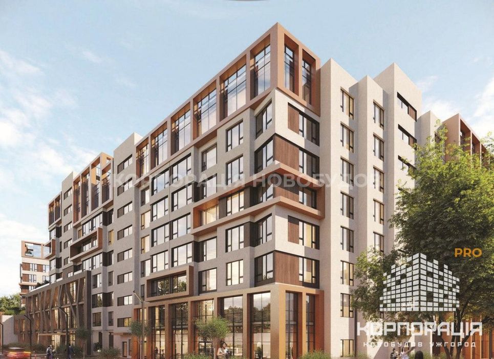 Терміновий продаж 1-км квартири, 42.2 м2, 2 пов, новобудова біля парку