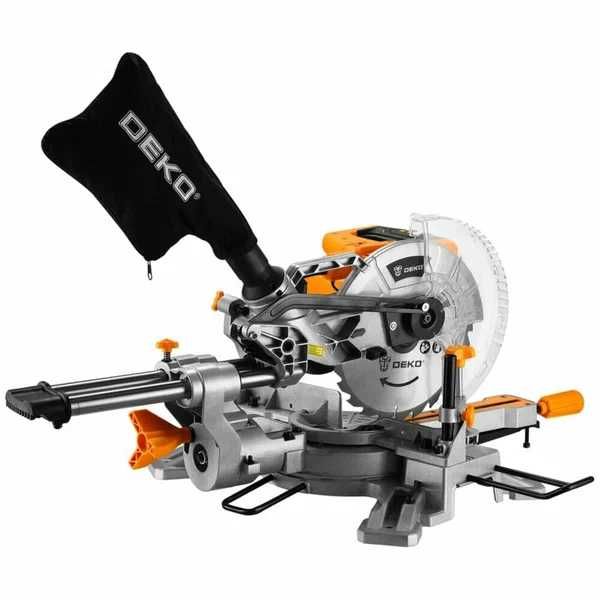 Торцювальна пила DEKO протяжка 2200Вт 255мм 5200об Торцовочная